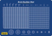 Load image into Gallery viewer, Technic Brick Builder Mat 12" X 17"