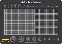 Load image into Gallery viewer, Technic Brick Builder Mat 12&quot; X 17&quot;
