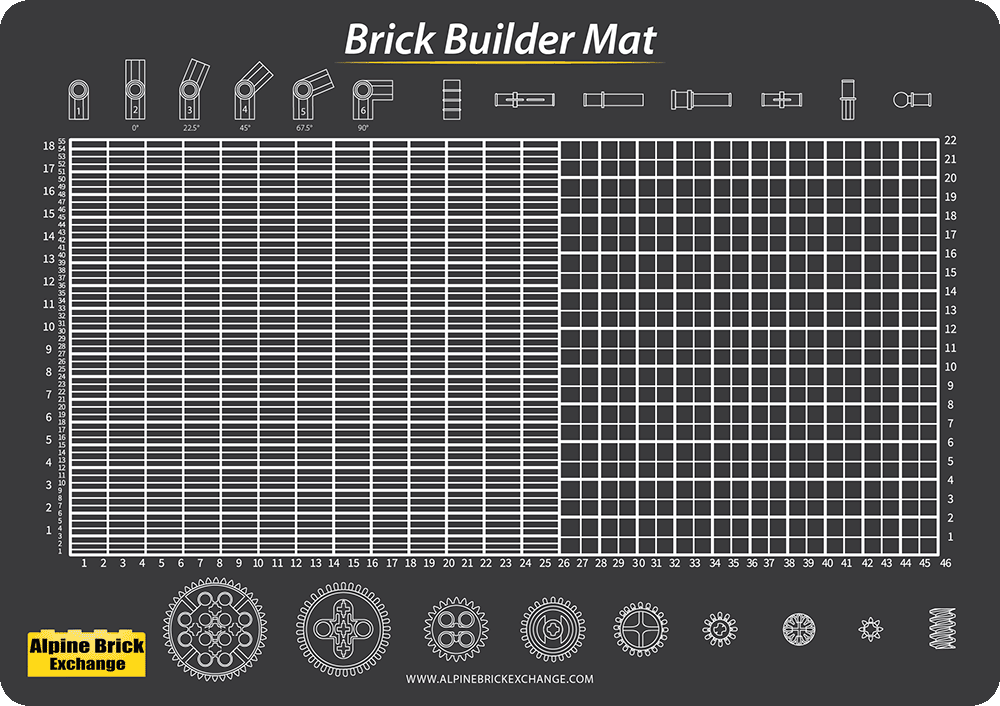 Technic Brick Builder Mat 12