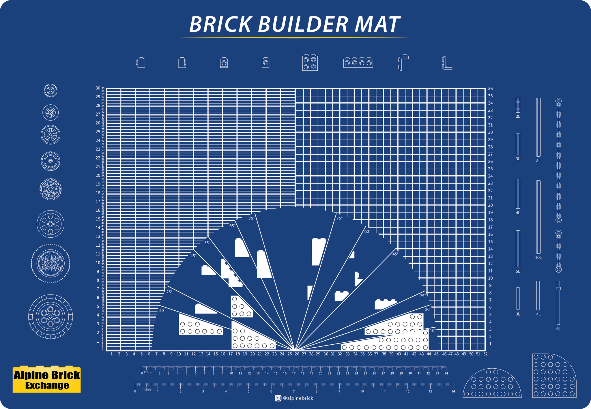 Brick Builder Mat 18 X 26